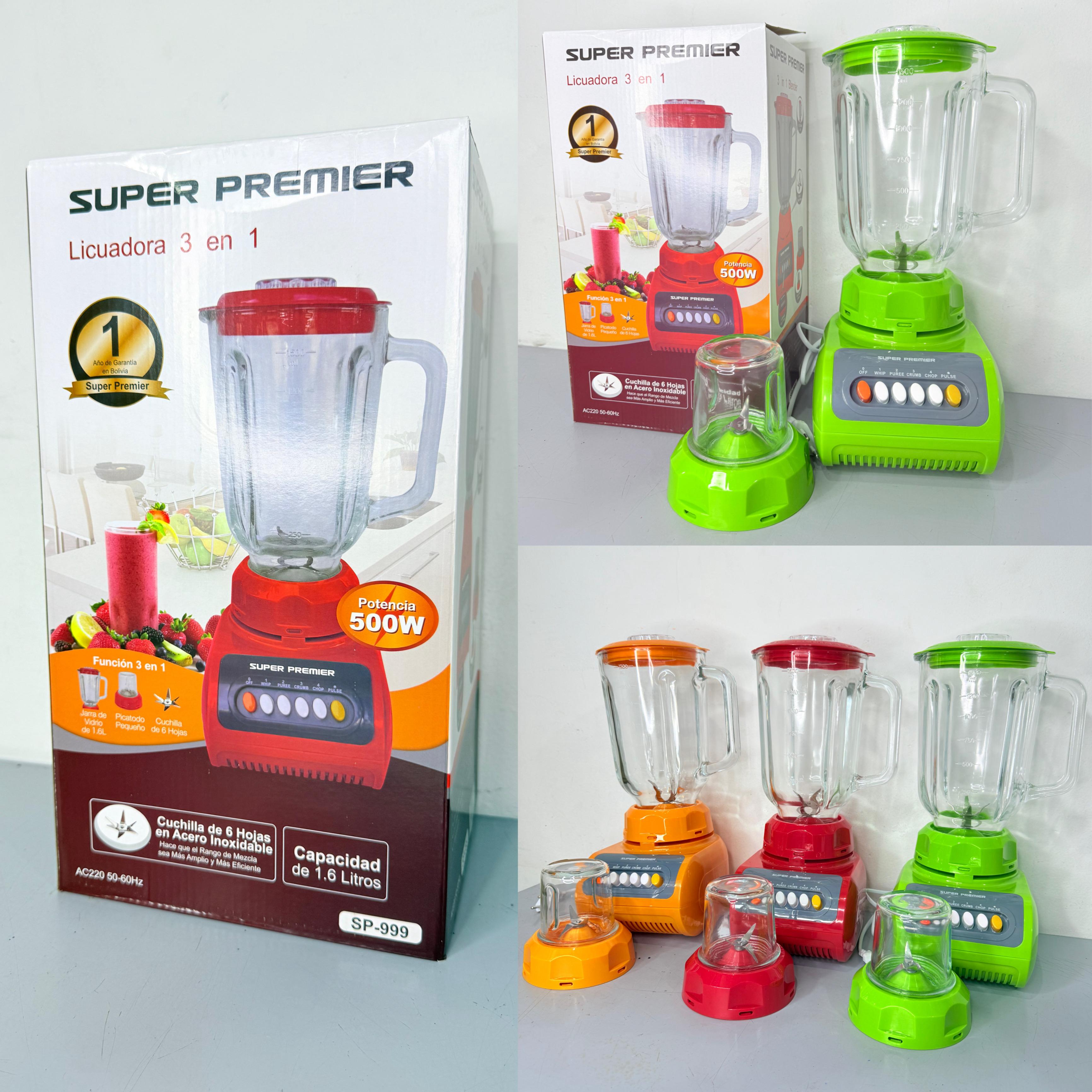 Licuadora 3 en 1