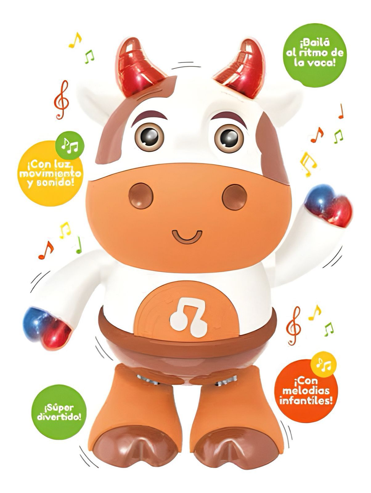 VAQUITA BAILARINA CON SONIDO Y LUCES