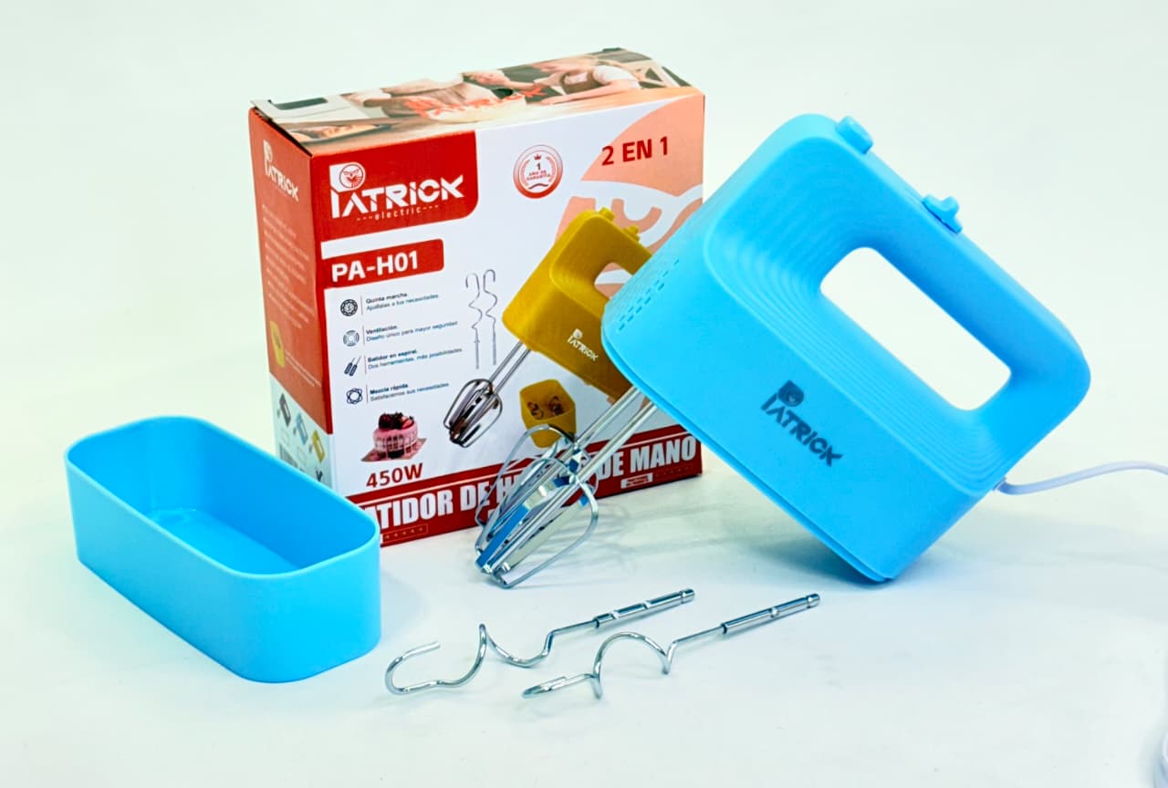 🥄 BATIDORA DE MANO PATRICK 450W