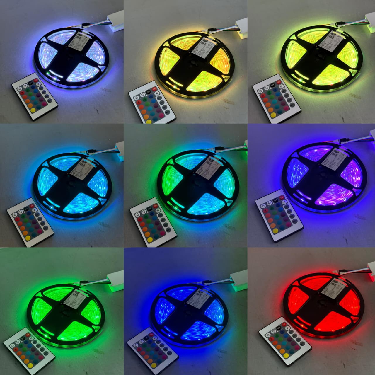 🌈⚡ TIRA LED RGB 5050 5M DE LARGO⚡🌈