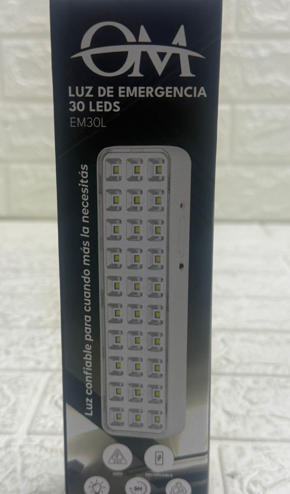 LUZ DE EMERGENCIA 30 OM LEDS 🚨 