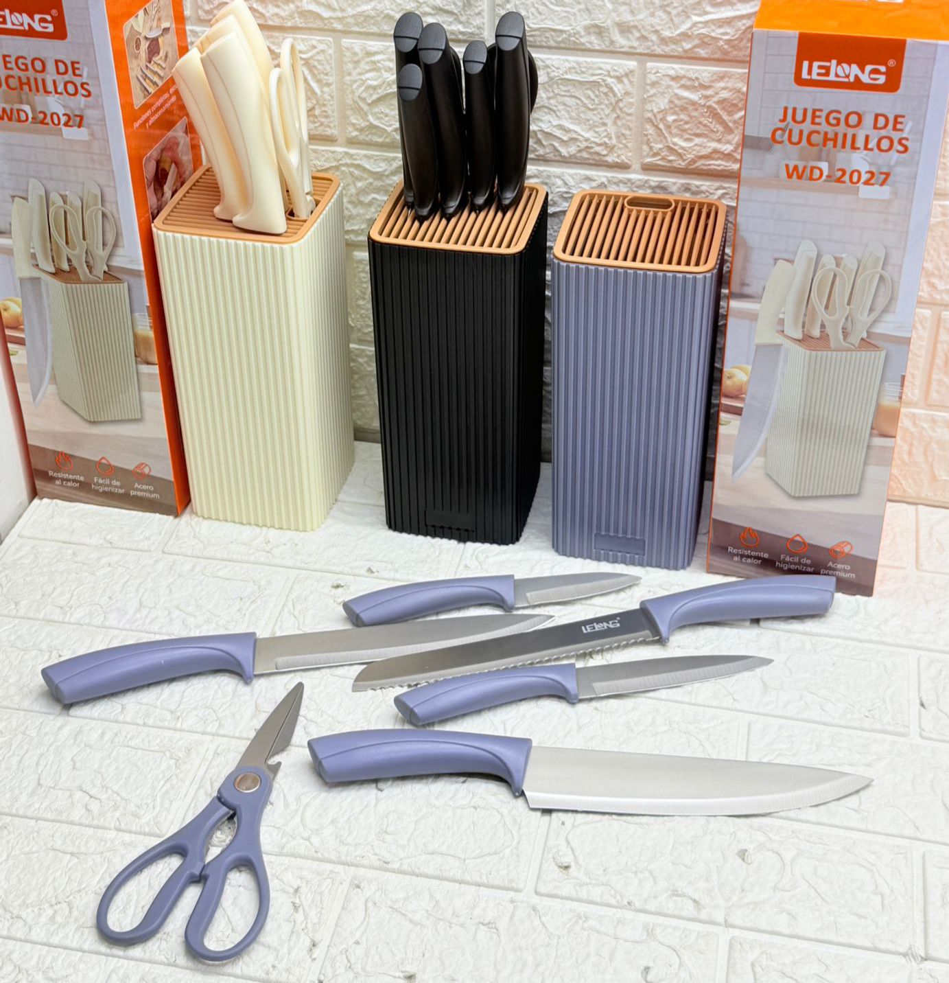 JUEGO DE CUCHILLOS 🔪 PREMIUM 