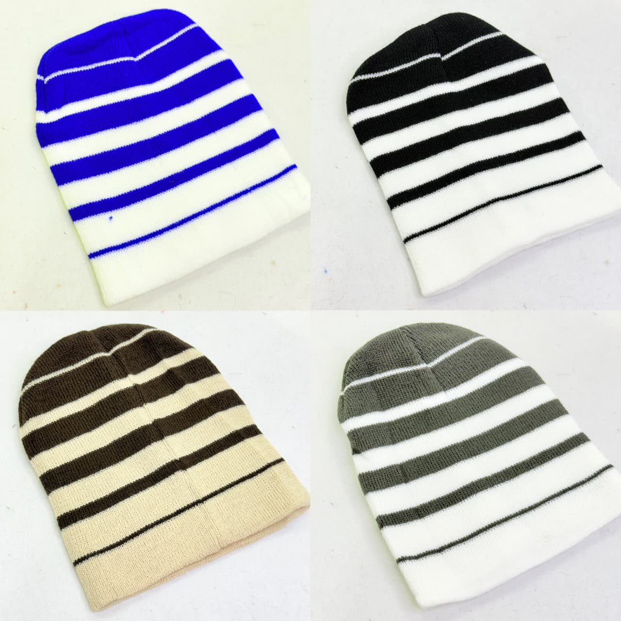 🧢 GORRO ROCKY A RAYAS 🧢