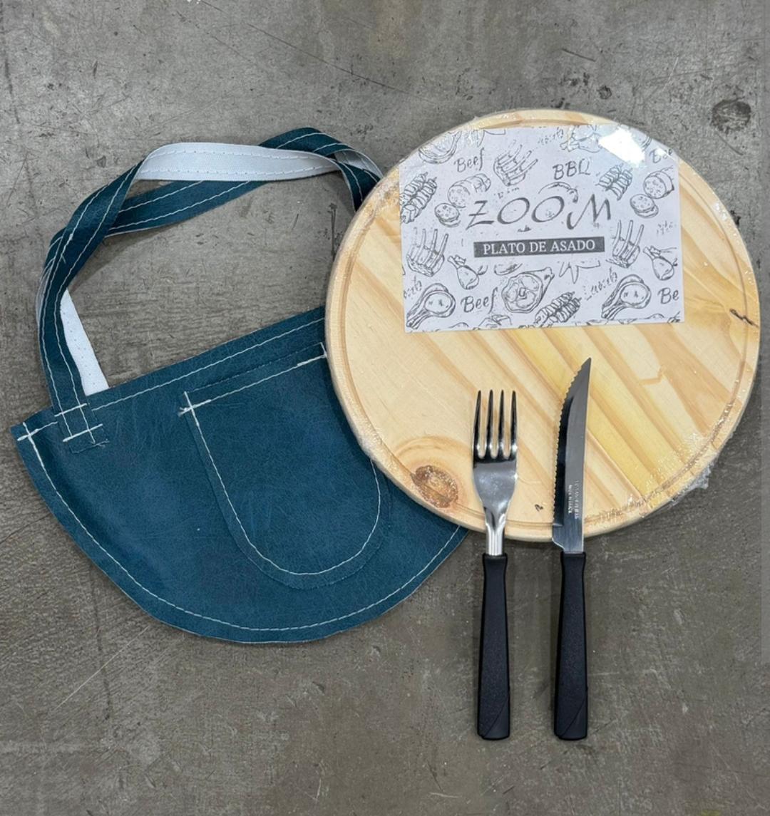 SET PORTA TABLA + CUBIERTOS DÍA DEL PADRE