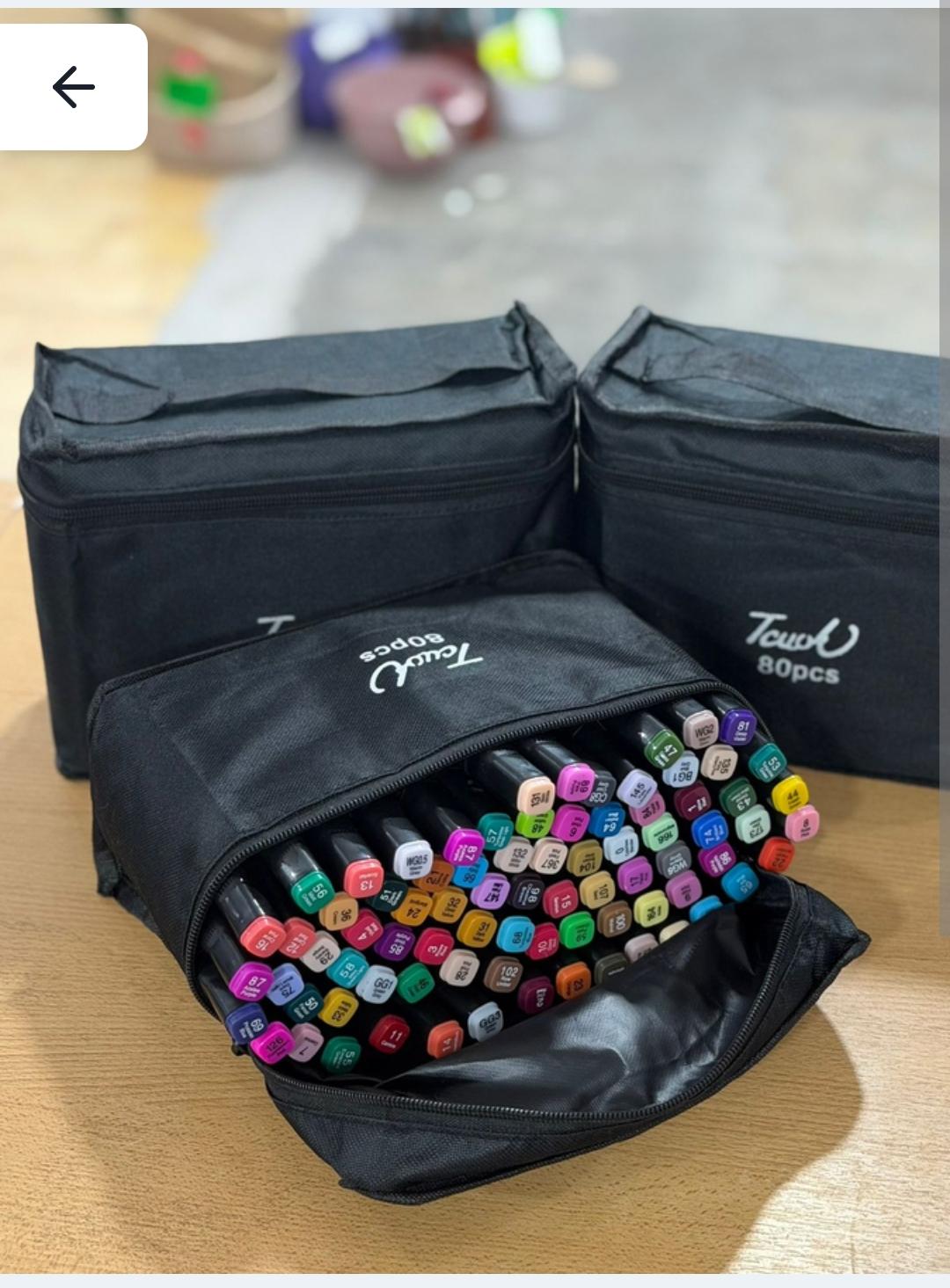 SET DE FIBRONES X80 UNIDADES EN ESTUCHE.
